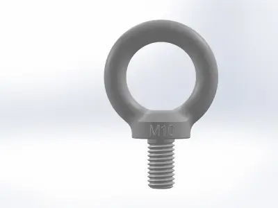 Eyebolt M10 3D model