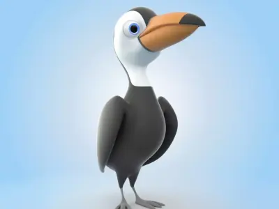 Toucan 3D model