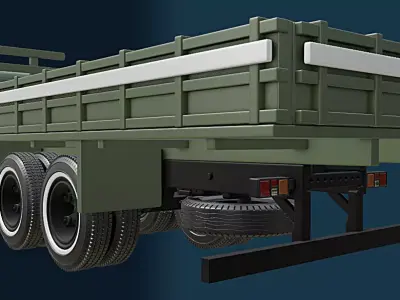 Classic Brazilian truck 3D print model purchase