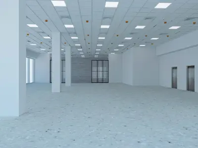Loft Office interior 6 3D model
