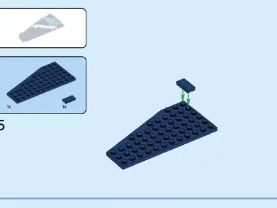 TwindBricks3D - 31160 Aircraft-Race Plane 3D print model