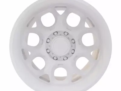 Alloy wheel detailed 3d model 3D model