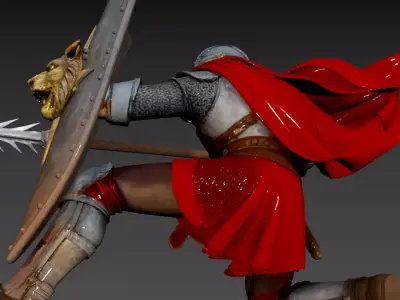 Chinese Style - Scene - Baghdad Warrior 36 3D model