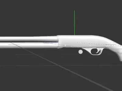 Shotgun  Free 3D model