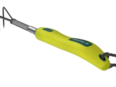 Garden Tool Hand Prong 3D model