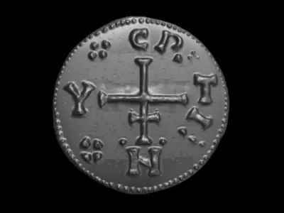 Old 3d print coins collection 3D Model Pack