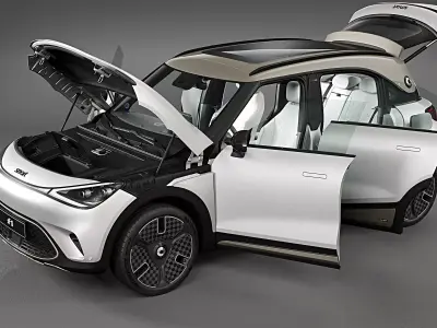 2023 Smart 1 Launch Edition 3D model