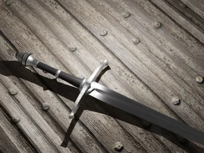 Swords pack Low-poly 3D model get