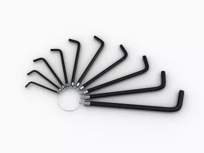 Allen key 3D model