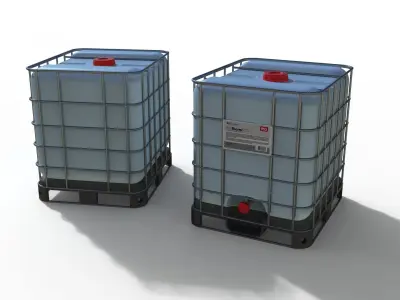 IBC Tank Container  3D model