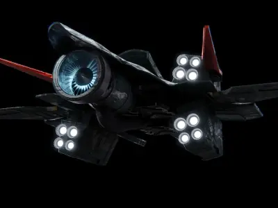 Original Concept - Jet 3D Model Free 3D model