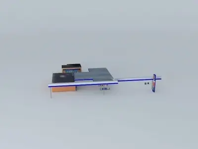 Fuel%26Retail station Brivibas Cesu Latvia Riga Brivibas stre... Free 3D model