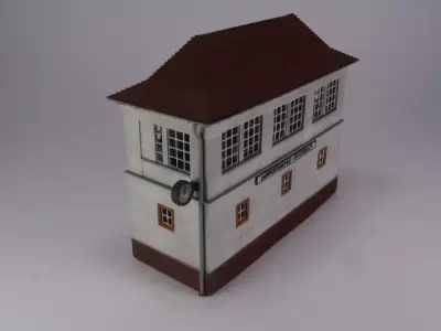 German signal box Lampertsmuchle-Otterbach 1-160 resin 3D print model