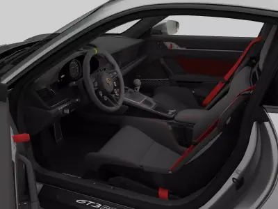 Porsche 911 GT3 RS 3D Model 3D model purchase