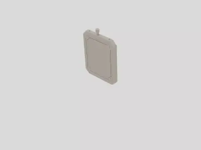 Industrial Machine Protective Guard Panel for 3D print 3D model