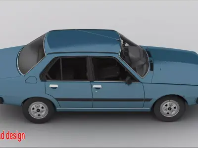 renault 18 1978 3ds Max and lumion  3D model