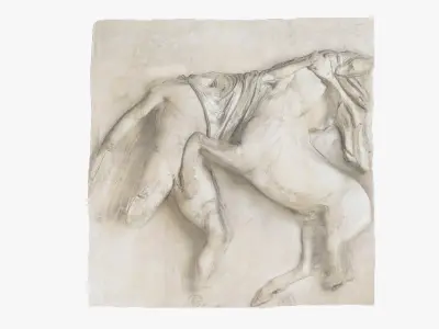 Parthenon Metopes 3D model