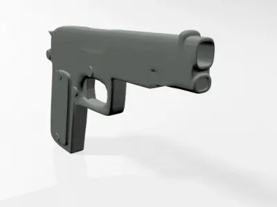 Gun 02 3D model