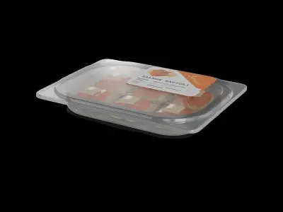Salmon and salmon products Salmon Ravioli 3D model