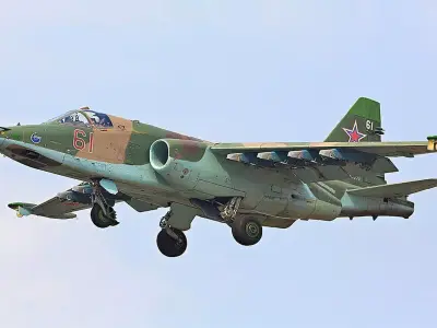 Sukhoi Su-25 3D model purchase