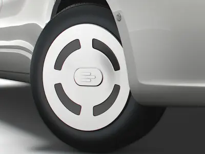 Generic EV Mid Van 2023 wheel 3D model