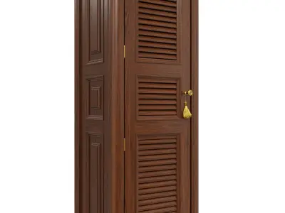 Classic cabinet 06 01 3D model