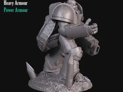 Power Armour 3D print model
