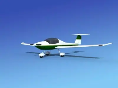 Daimond DA-20 Katana V09 3D model