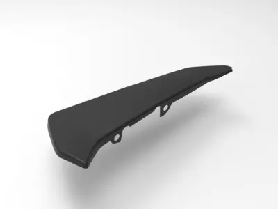 RADIATOR GUARD MT09 2020 PROTEZIONE RADIATORE LATERALE COVER 3D model