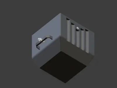 Super ATV Pod 3D model