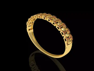 Art Deco Bracelet 26 3D print model