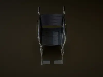 WhellChair wheelchair Free 3D model