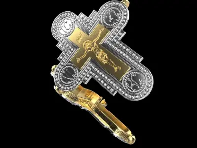 Orthodox cross 3D print model purchase