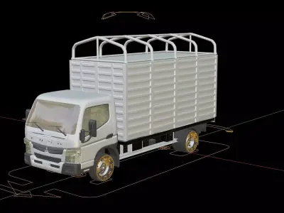 Mitsubishi Fuso Canter 3D model by nickyreignz