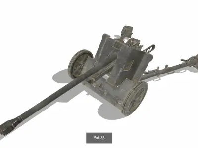 Anti-tank gun Pack