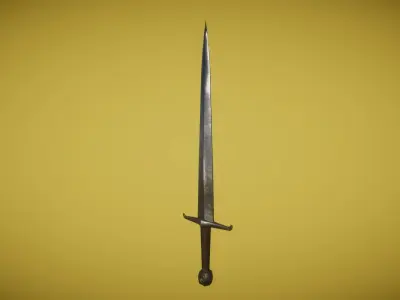Real World - Medieval Swords Low-poly 3D model
