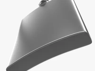 Flask hip 3D model