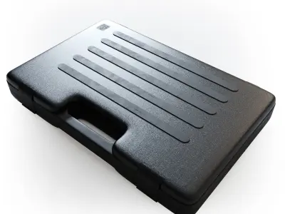 Gun cleaning tool set 3D model