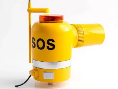 SOS Rescue Equipment Model Pack Low-poly 3D model