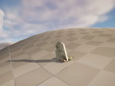 Old tomb 3D model