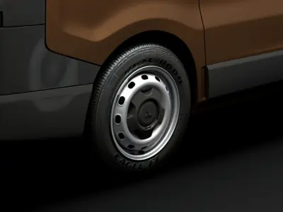 Mitsubishi Express Combi 2020 wheel 3D model