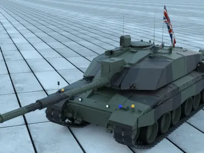 Challenger II  3D model