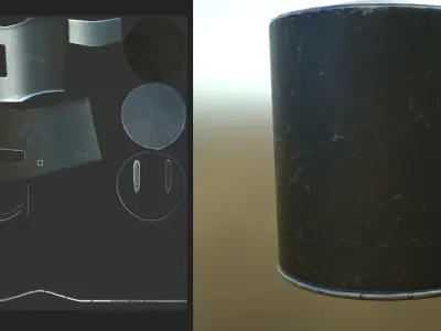 Great Helm Low-poly 3D model purchase