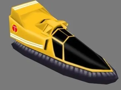 BHoverCraft boat 3D model