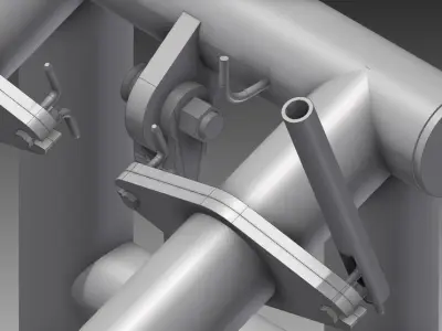 Towing System Free 3D model