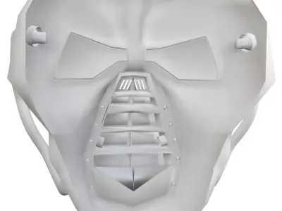 Immortal Mask Low-poly 3D model