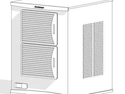 MAQUINA DE HIELO SCOTSMAN  3D model