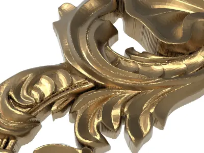  decorative pattern ready for 3D printing 3D model 497