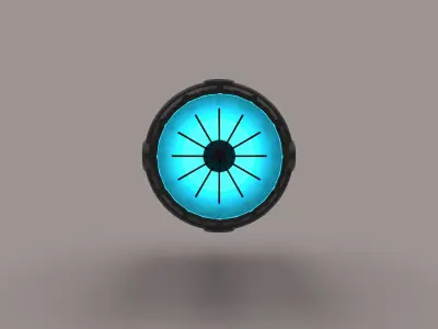 Jet engine 2 3D model
