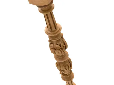 3D Model STL Stair railing 3D model